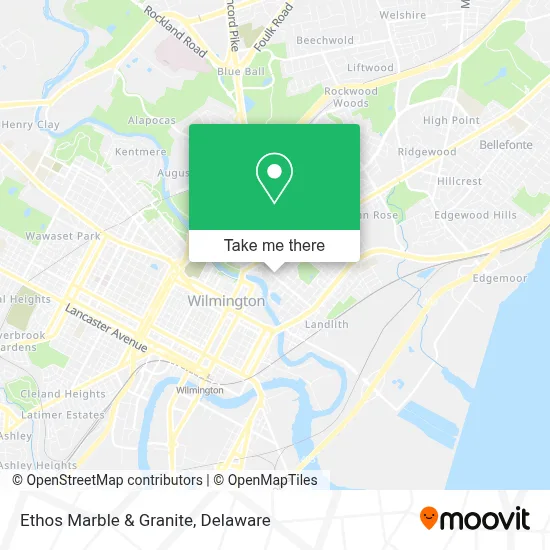 Ethos Marble & Granite map