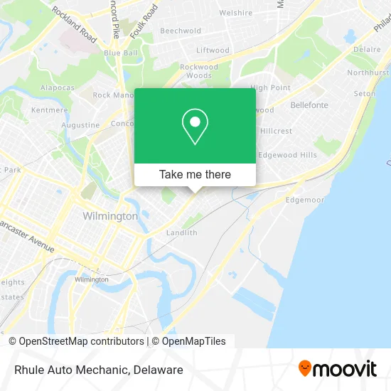 Rhule Auto Mechanic map