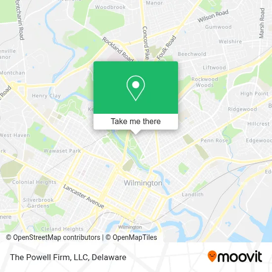 The Powell Firm, LLC map