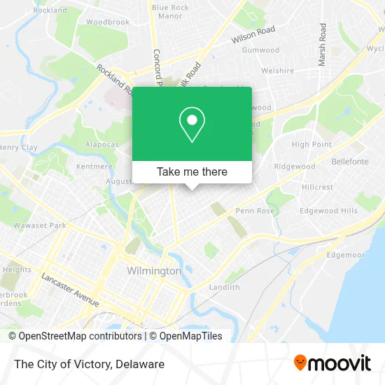 The City of Victory map