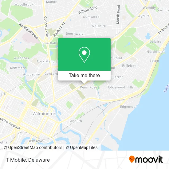 T-Mobile map