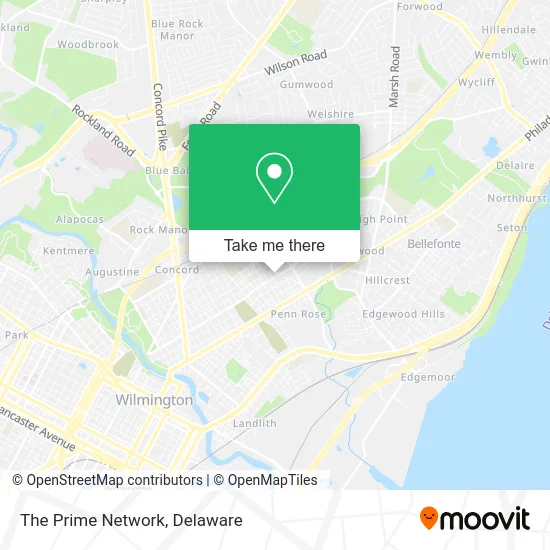 The Prime Network map