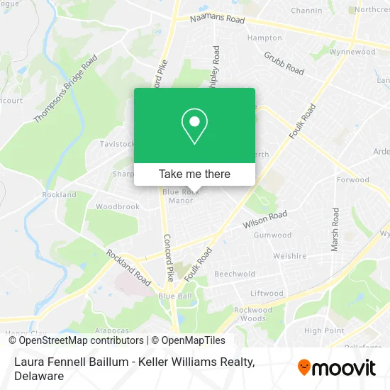 Mapa de Laura Fennell Baillum - Keller Williams Realty