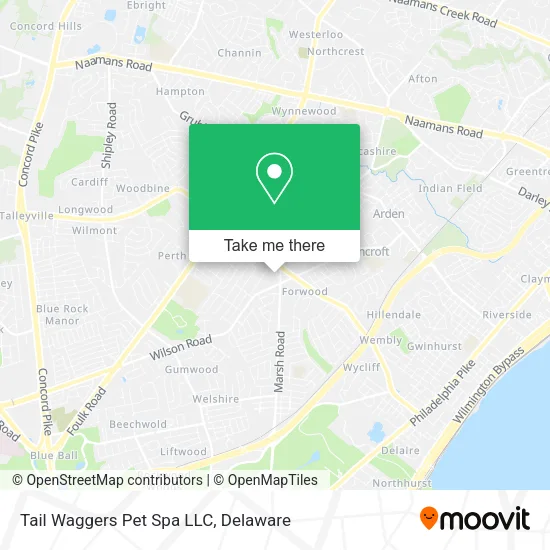 Tail Waggers Pet Spa LLC map