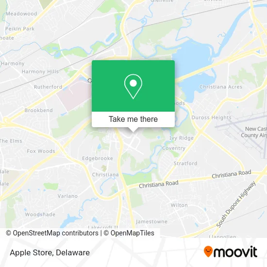 Apple Store map