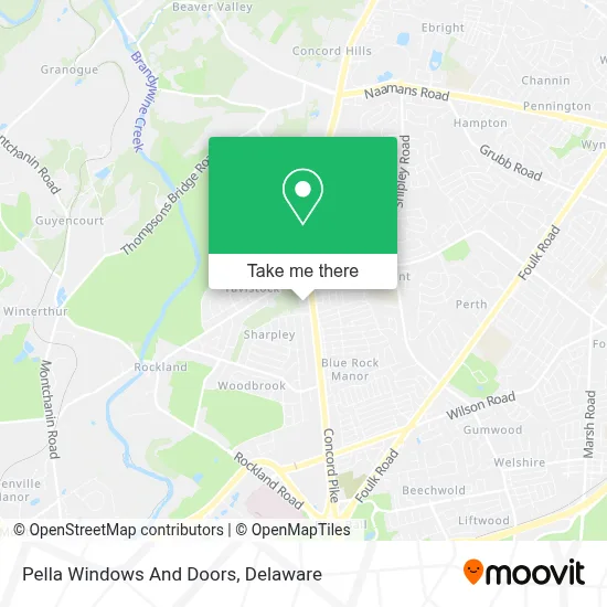 Pella Windows And Doors map
