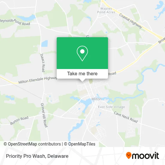 Priority Pro Wash map