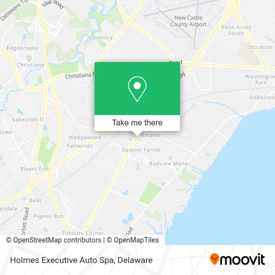 Holmes Executive Auto Spa map