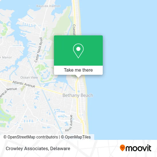 Crowley Associates map