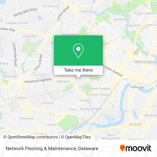 Network Flooring & Maintenance map