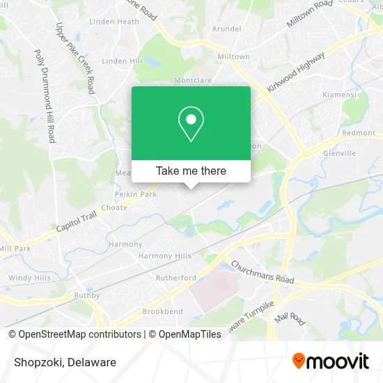 Shopzoki map