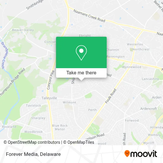 Forever Media map