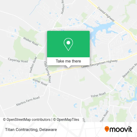 Titan Contracting map