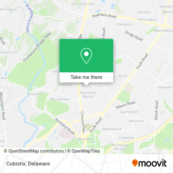 Cubistix map