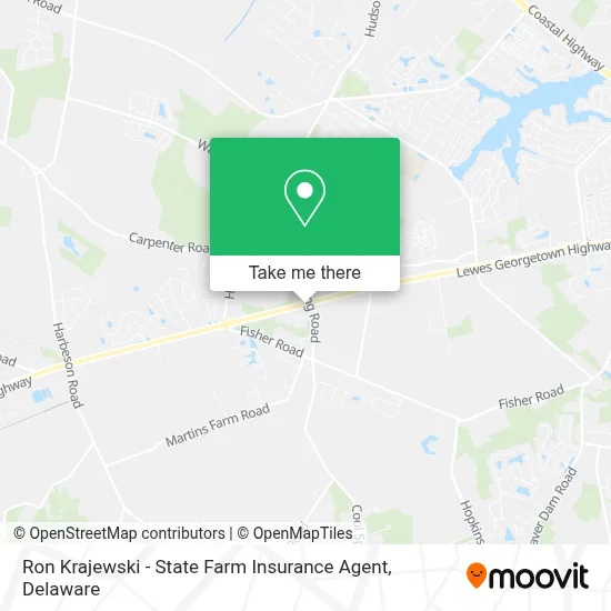 Ron Krajewski - State Farm Insurance Agent map