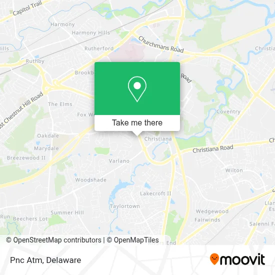 Pnc Atm map