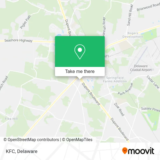 Kfc map