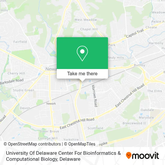 University Of Delaware Center For Bioinformatics & Computational  Biology map