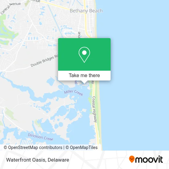Waterfront Oasis map