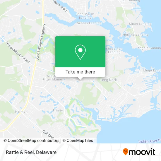 Rattle & Reel map