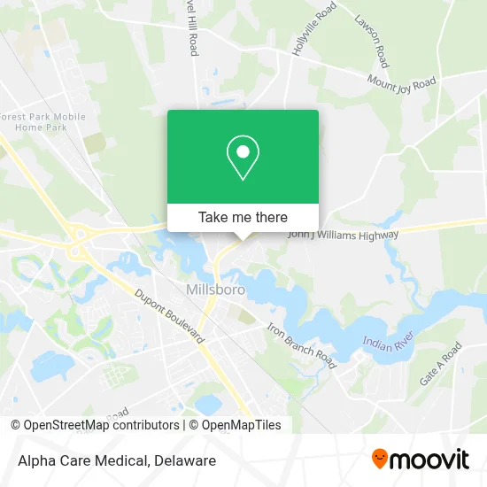Alpha Care Medical map