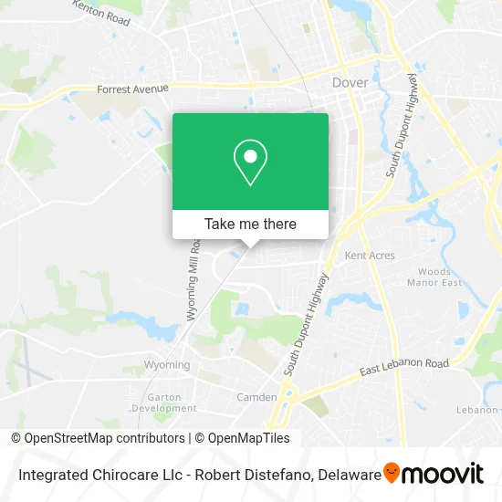 Integrated Chirocare Llc - Robert Distefano map