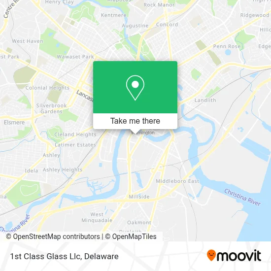 1st Class Glass Llc map
