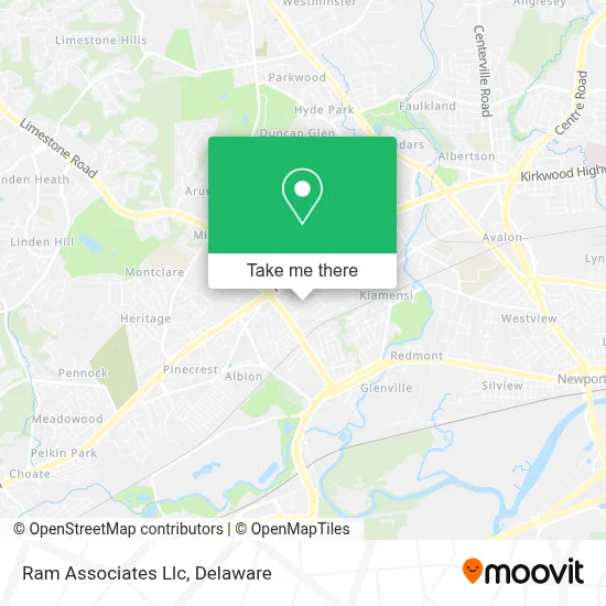 Ram Associates Llc map