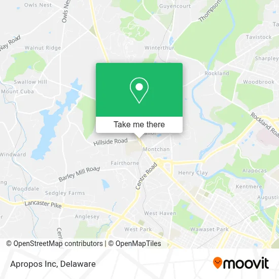 Apropos Inc map