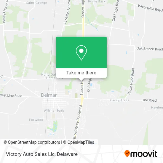 Victory Auto Sales Llc map
