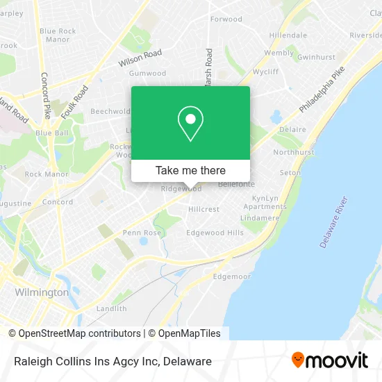 Raleigh Collins Ins Agcy Inc map
