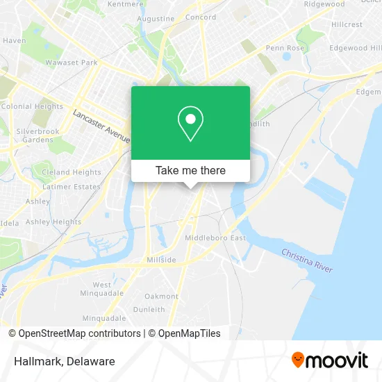 Hallmark map