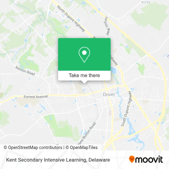 Kent Secondary Intensive Learning map
