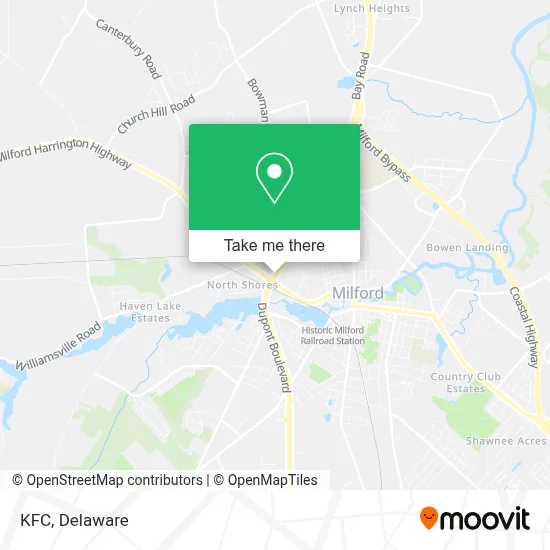 Kfc map