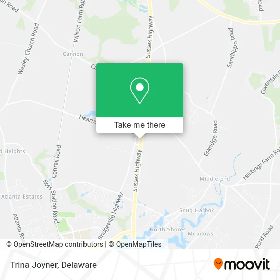 Trina Joyner map