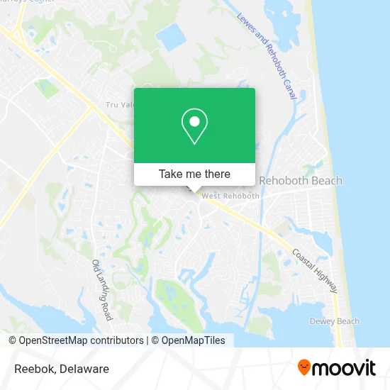 Reebok map