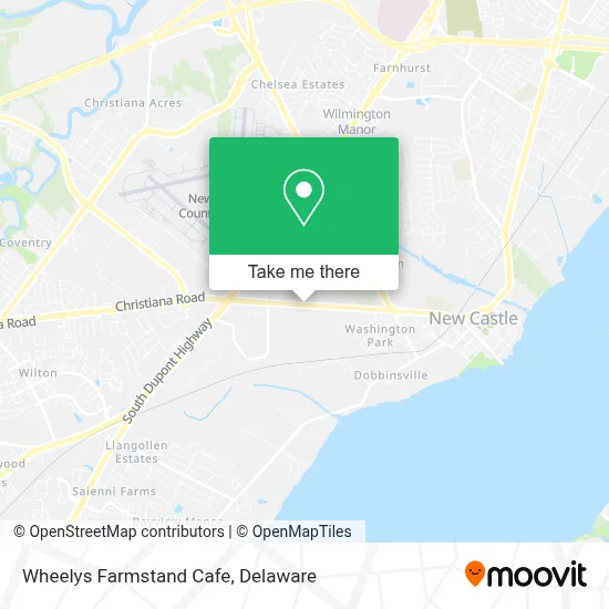 Wheelys Farmstand Cafe map