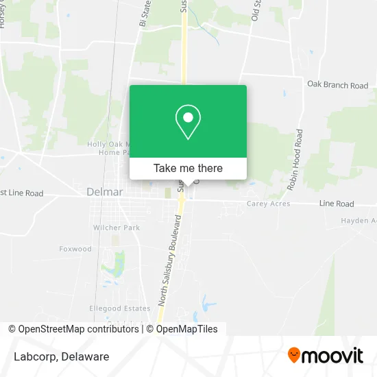 Labcorp map