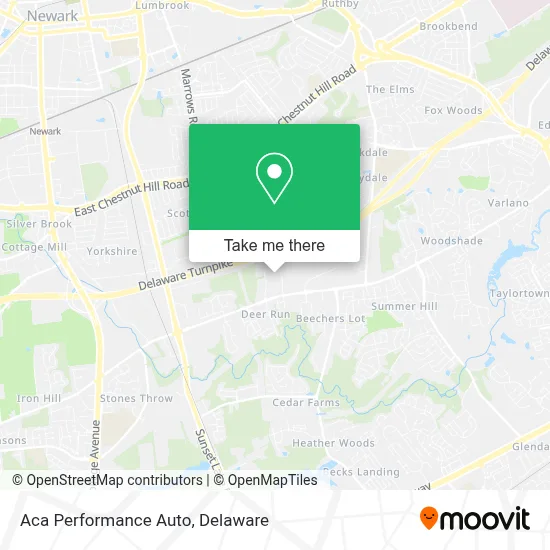 Aca Performance Auto map