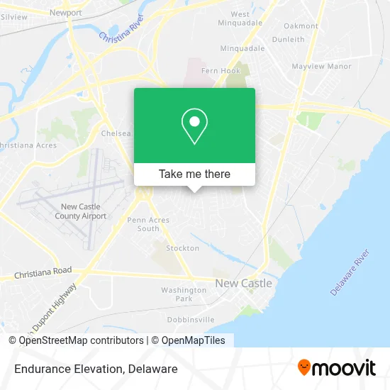 Endurance Elevation map