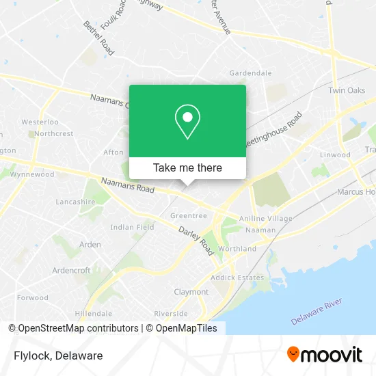 Flylock map