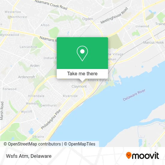 Wsfs Atm map