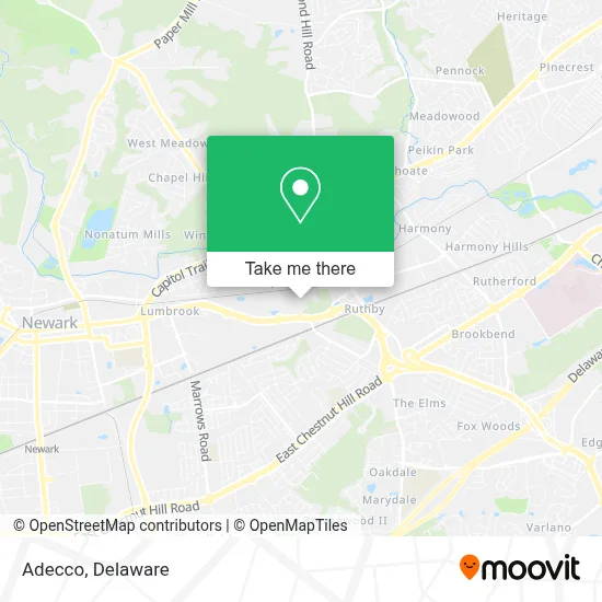 Adecco map