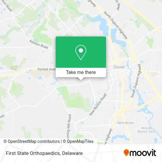 First State Orthopaedics map