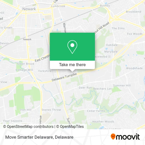 Move Smarter Delaware map