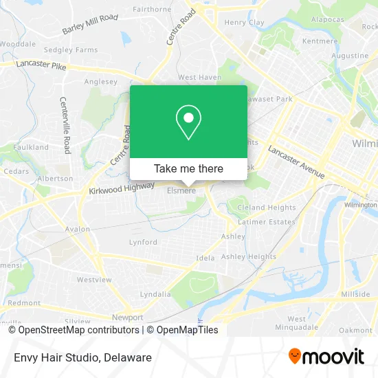 Envy Hair Studio map