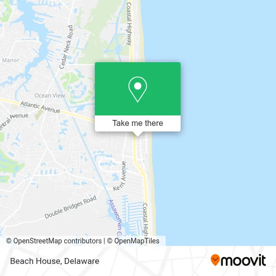 Beach House map