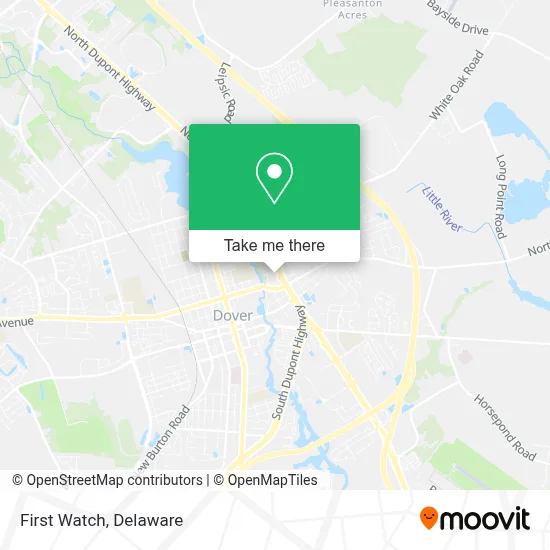 First Watch map