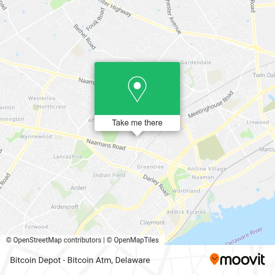 Bitcoin Depot - Bitcoin Atm map