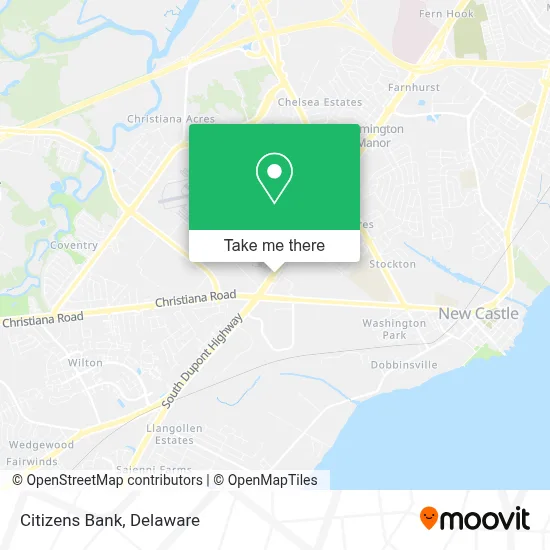 Citizens Bank map